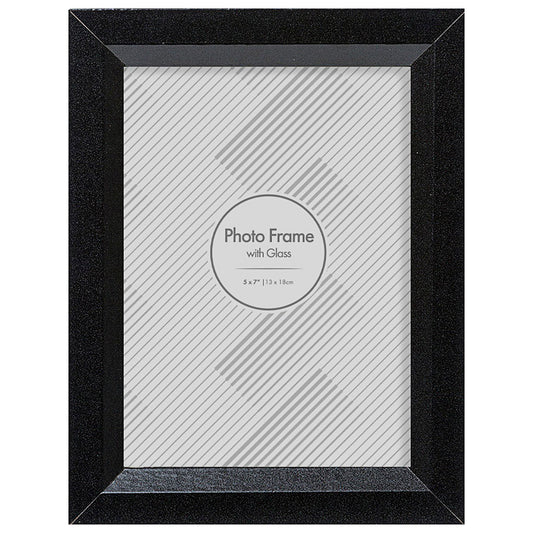 Barcelona Black Photo Frame 5x7"