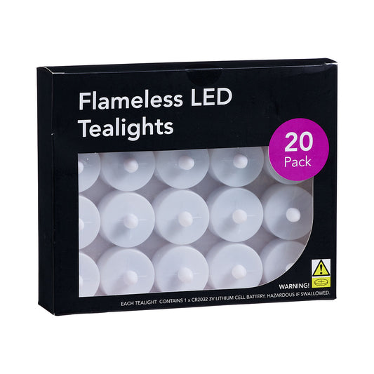 LED Tealights 20pk
