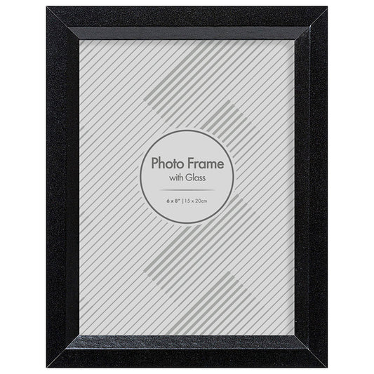 Barcelona Black Photo Frame 6x8"