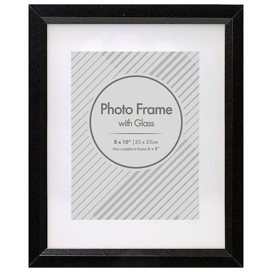 Barcelona Black Photo Frame 8x10"