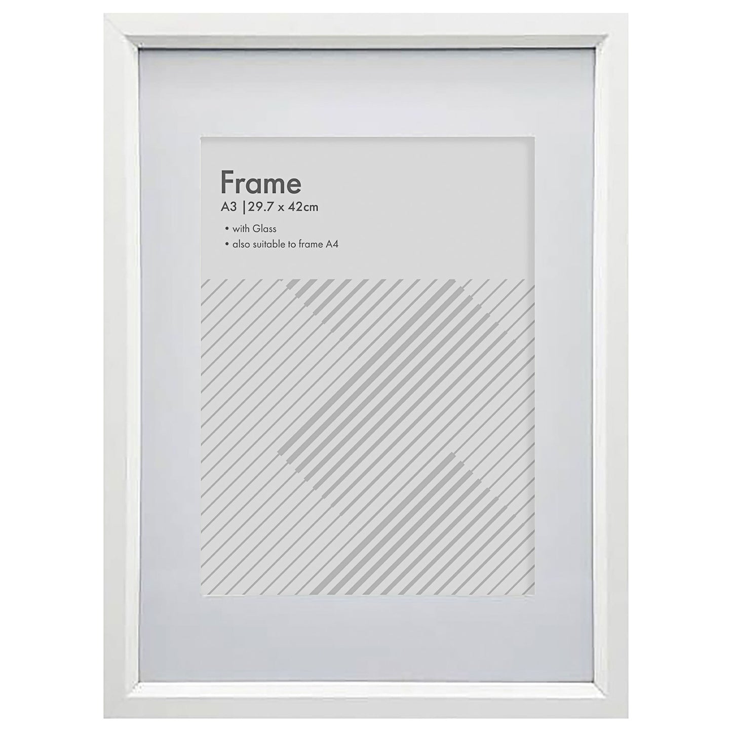 A3 White Frame