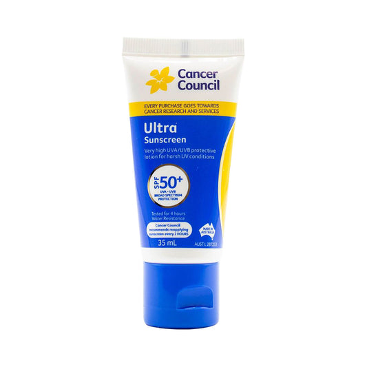 Cancer Council Ultra Sunscreen SPF50 35mL