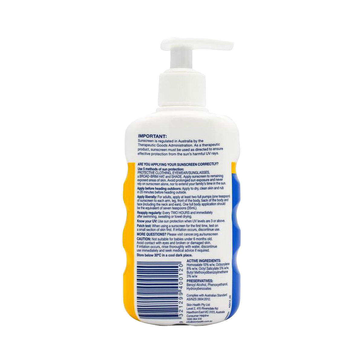 Cancer Council Ultra Sunscreen SPF50 200mL