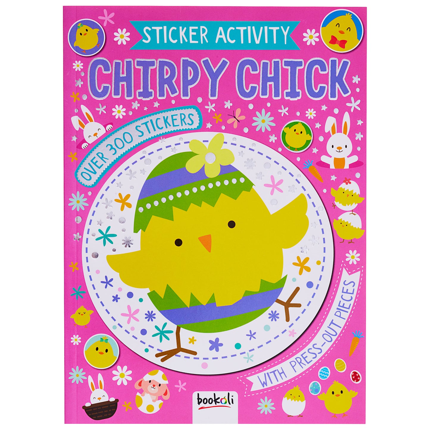 Easter Colour & Sticker Book Assorted