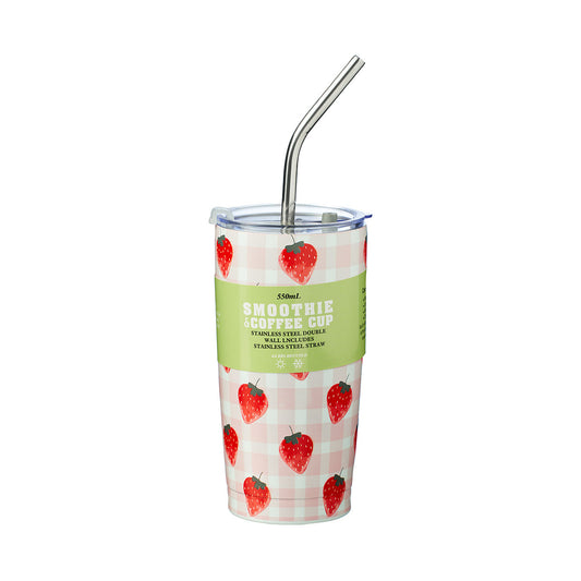 Summer Stainless Steel Smoothie & Coffee Cup Assorted