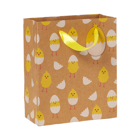 Easter Kraft Bag Medium Assorted