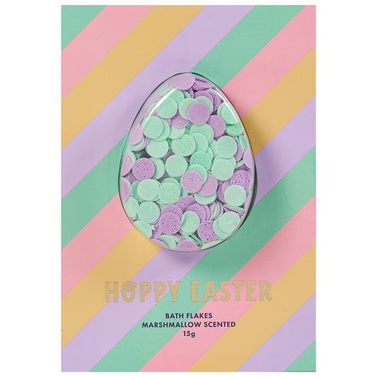 Easter Card with Bath Flakes