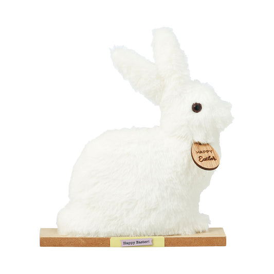 Easter Plush Fluffy Bunny Small Assorted