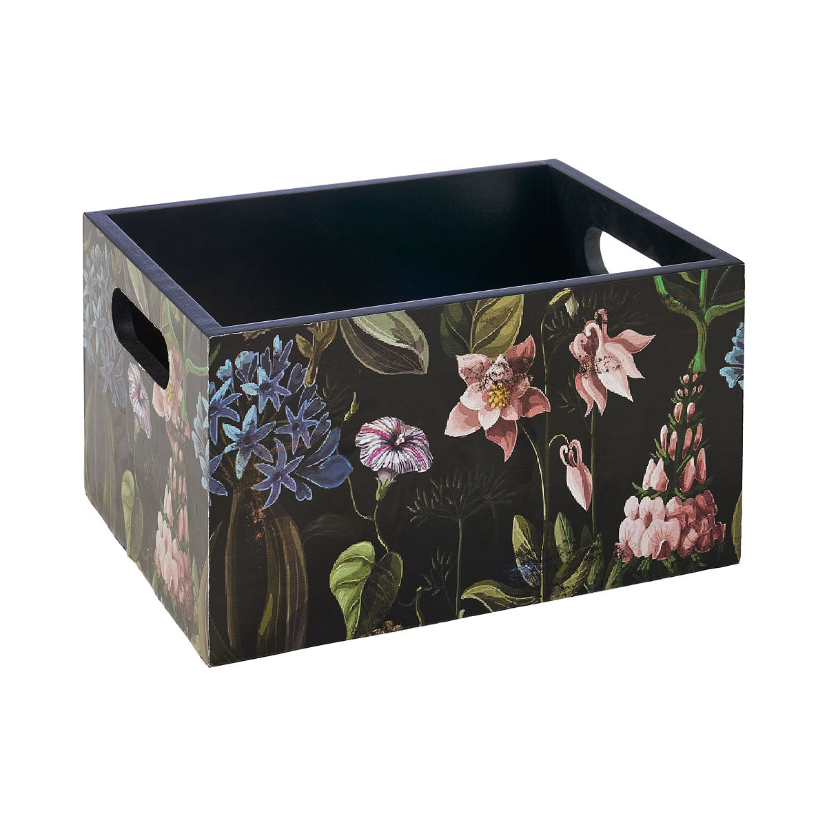 Midnight Garden Storage Crate Large