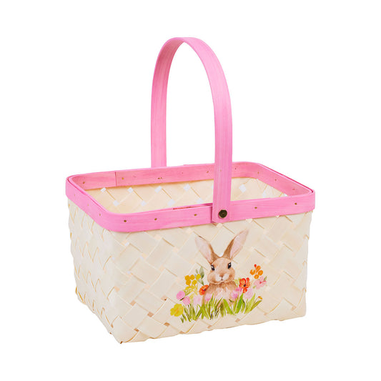 Easter Basket Bunny Print Large