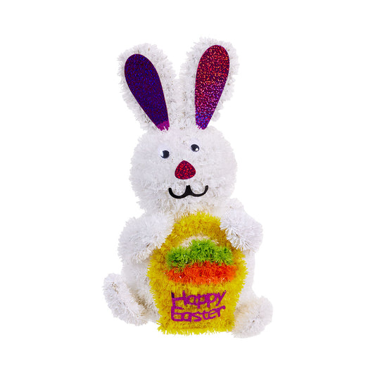 Easter Large 3D Bunny Tinsel Decoration