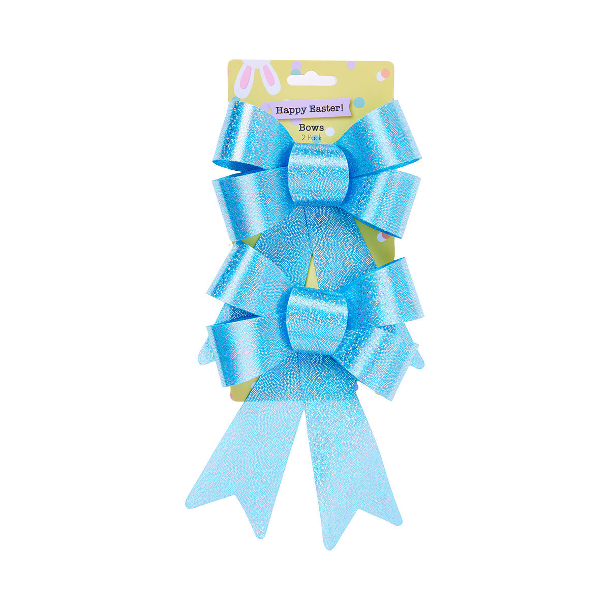 Easter Rainbow Bow 2pk