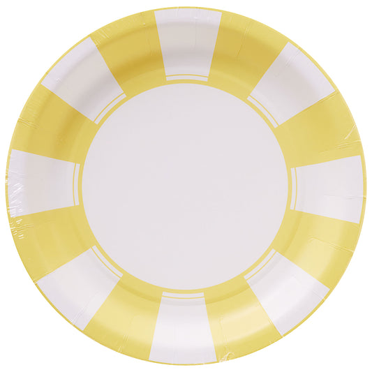 Sunshine Stripe Plate 18cm 16pk