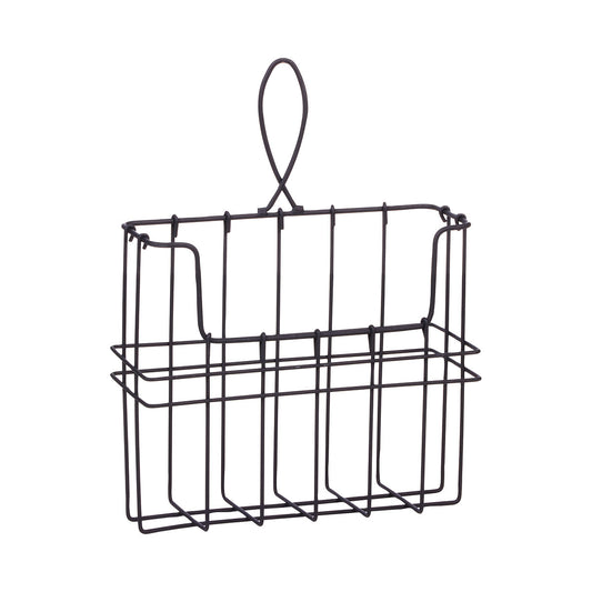 Farmhouse Wire Hanging Basket Medium