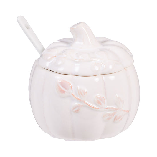 Pumpkin Canister With Spoon