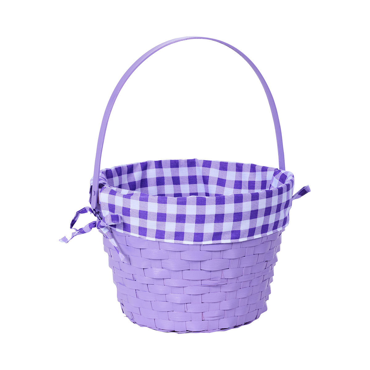 Easter Basket Coloured Gingham