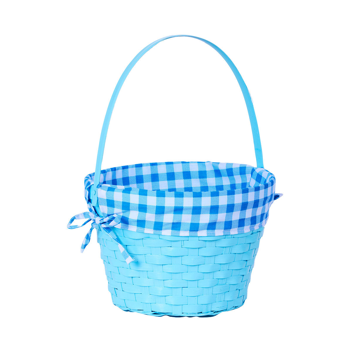 Easter Basket Coloured Gingham