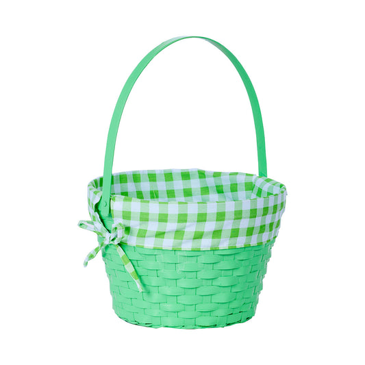 Easter Basket Coloured Gingham