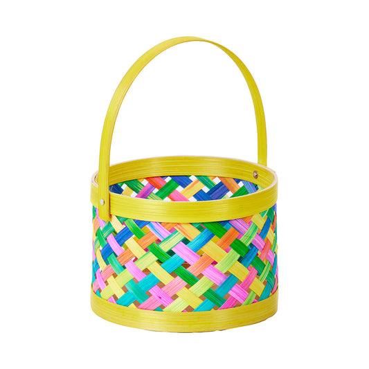 Easter Round Drum Basket Small