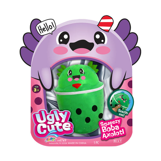 Ugly Cute Squeezy Boba Axolotl