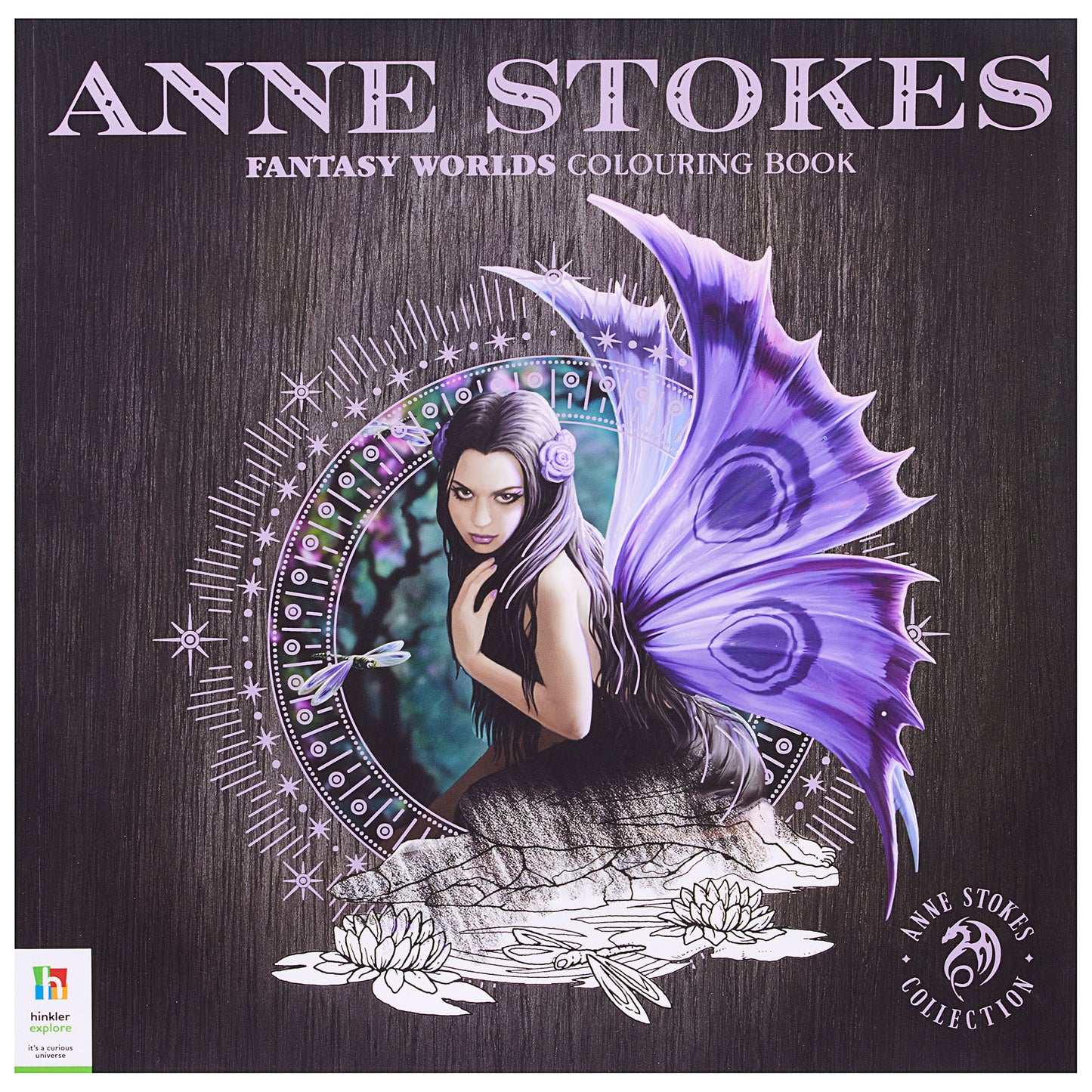 Anne Stokes Book Colouring Assorted The Reject Shop