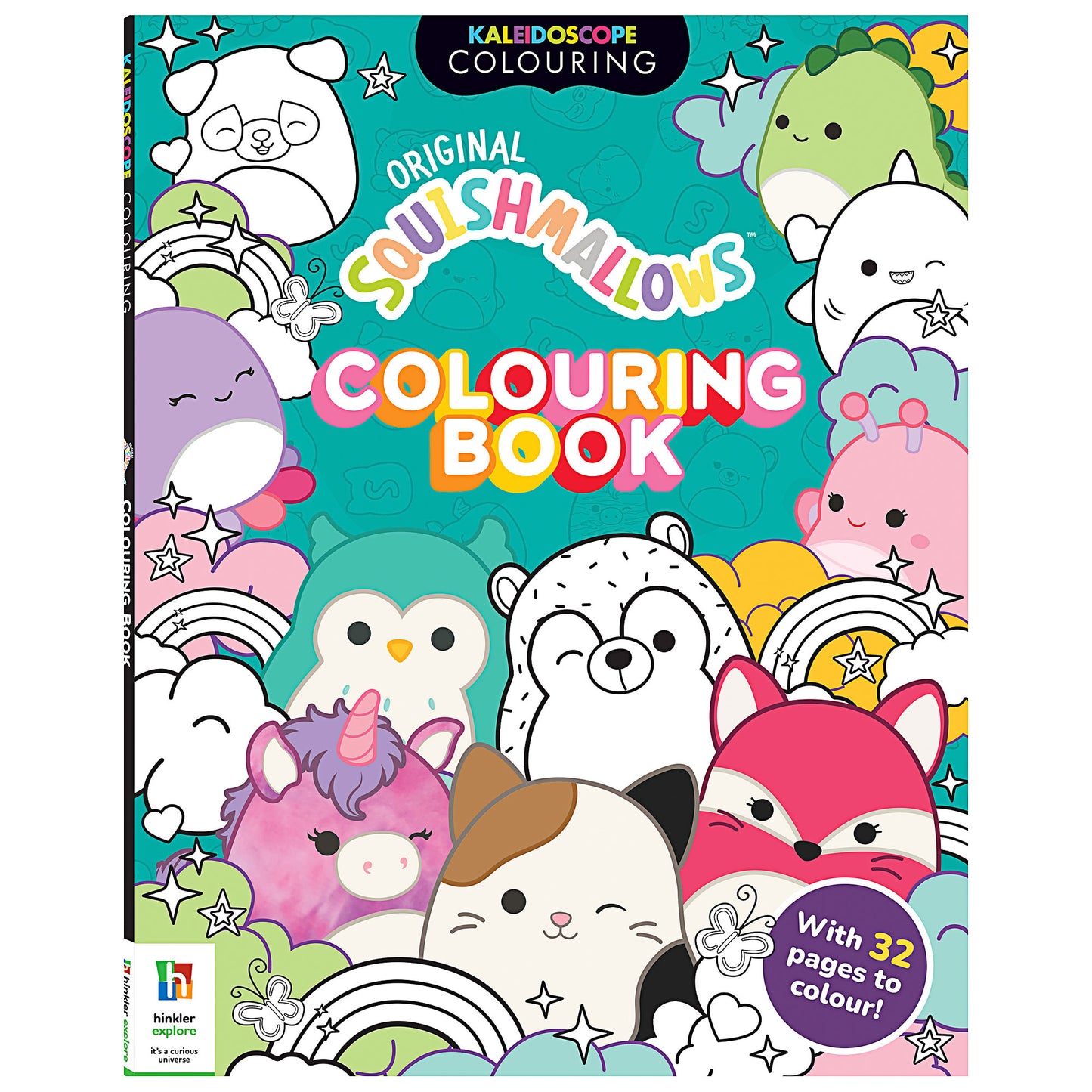 Squishmallows Colouring Book Assorted