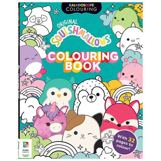 Squishmallows Colouring Book Assorted