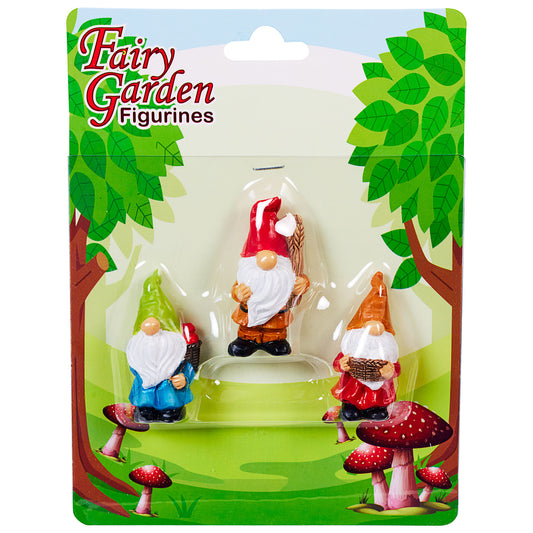 Fairy Garden Miniature Figurine Gnome Assorted