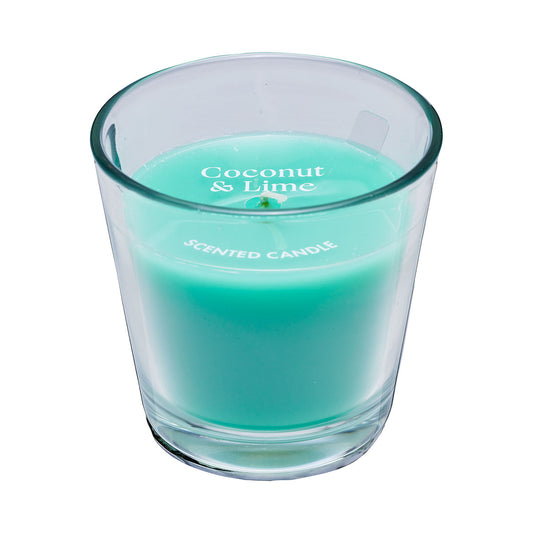 Scented Glass Jar Candle Coconut & Lime