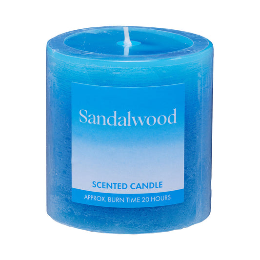 Scented Pillar Candle Sandalwood 7cm