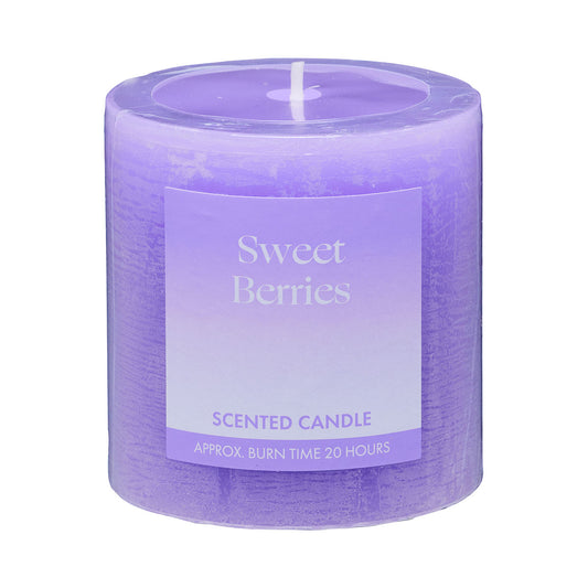 Scented Pillar Candle Sweet Berries 7cm