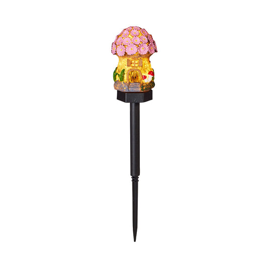 Solar Fairy House Stake Assorted