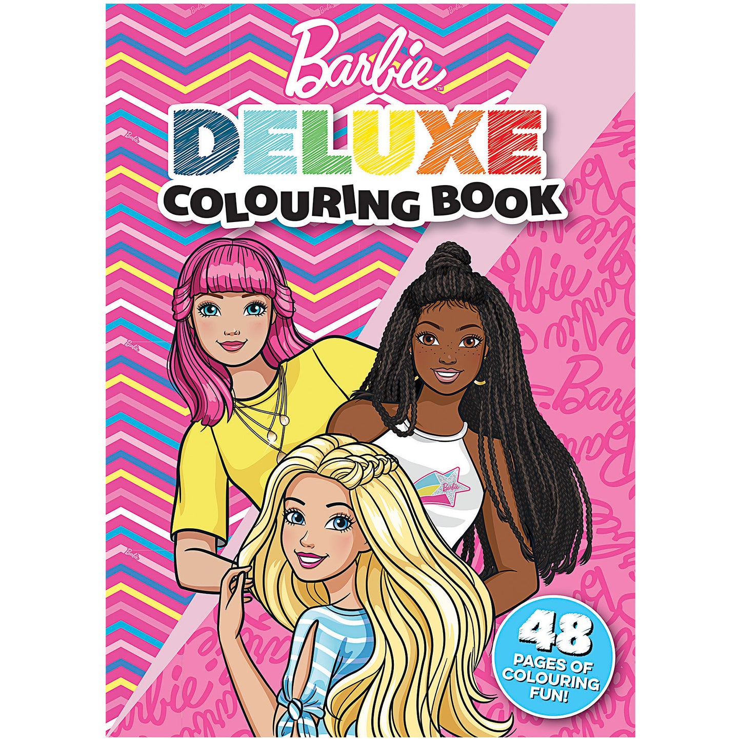 Barbie Colouring Deluxe Book