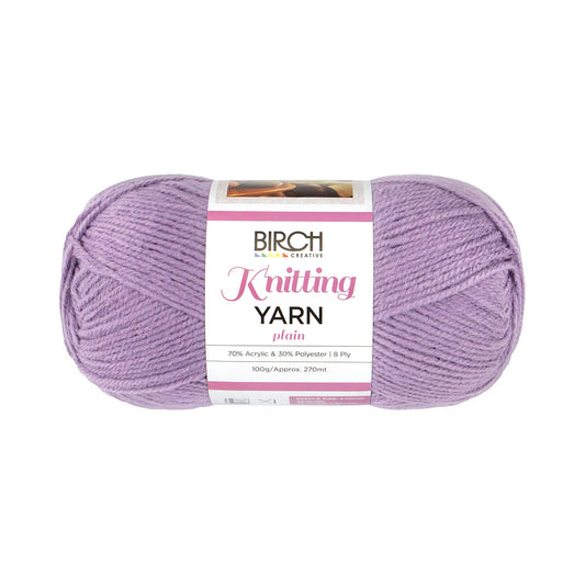 Birch Yarn Plain Lupin 100g