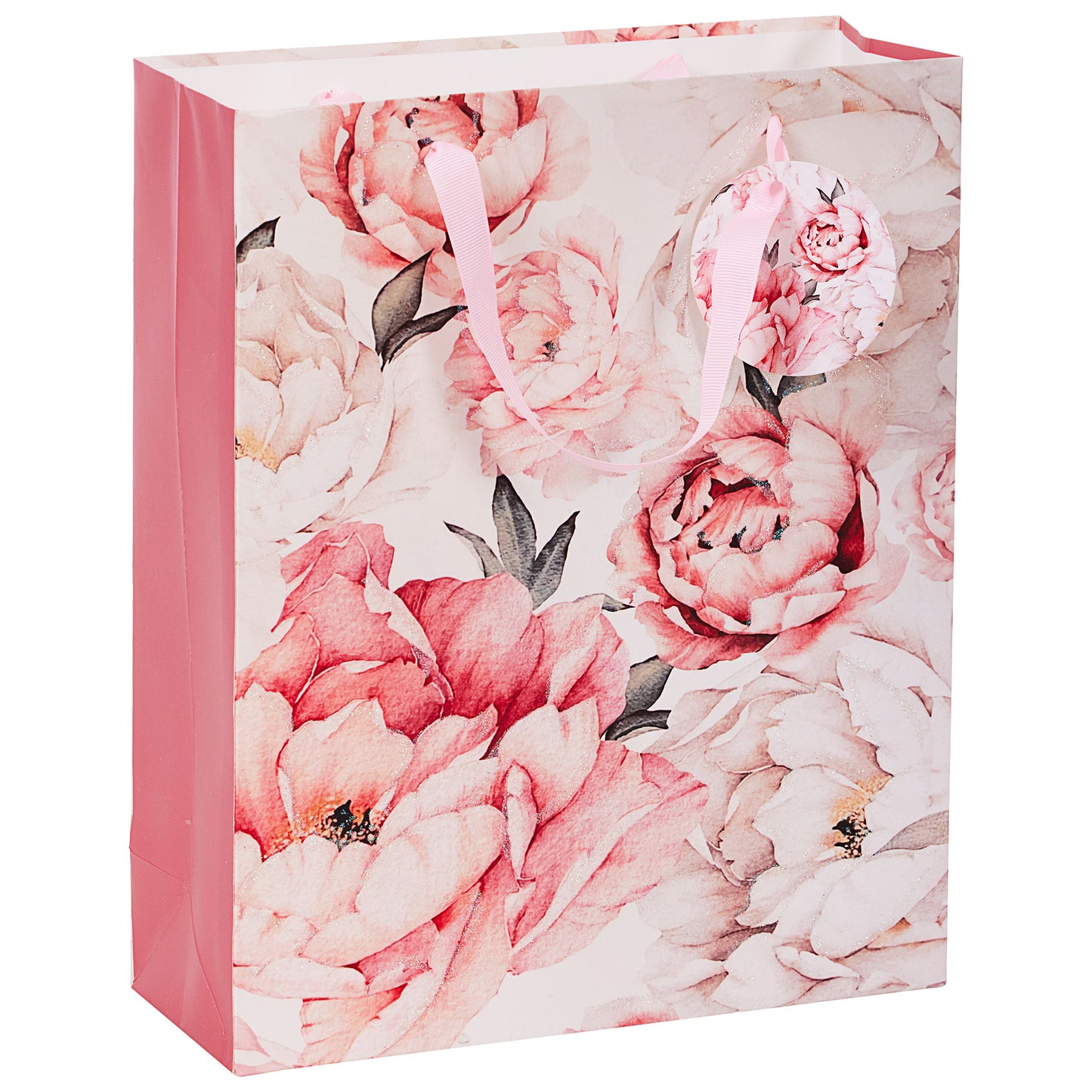 Gift Bag Pink Peony Large