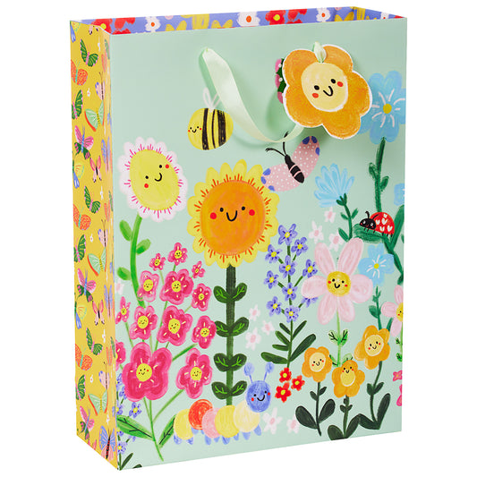 Gift Bag Sunshine Floral XL