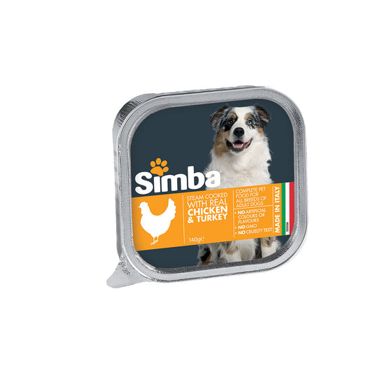 Simba Dog Food Chicken & Turkey 140g