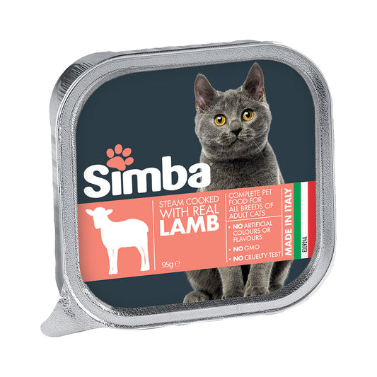 Simba Cat Food Lamb 95g