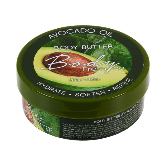 Body Fresh Co Body Butter Avocado Oil