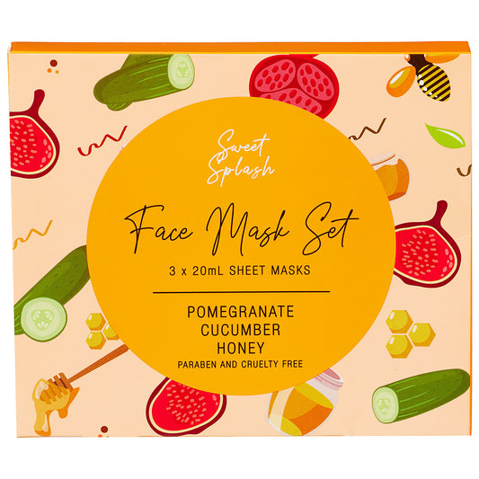 Sheet Mask 3pk 20mL Assorted