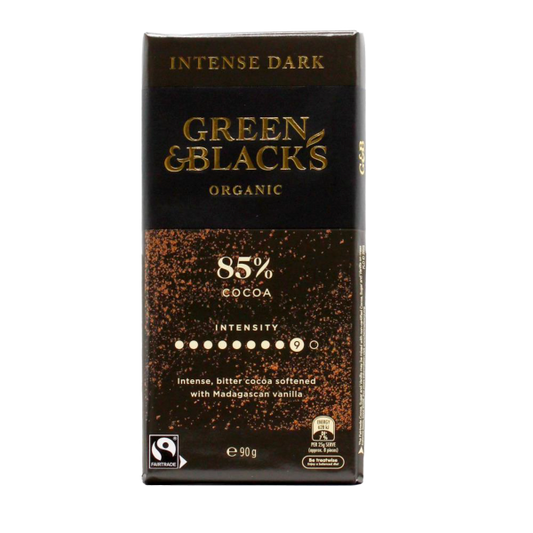 Green & Black's Organic Intense Dark Chocolate 9