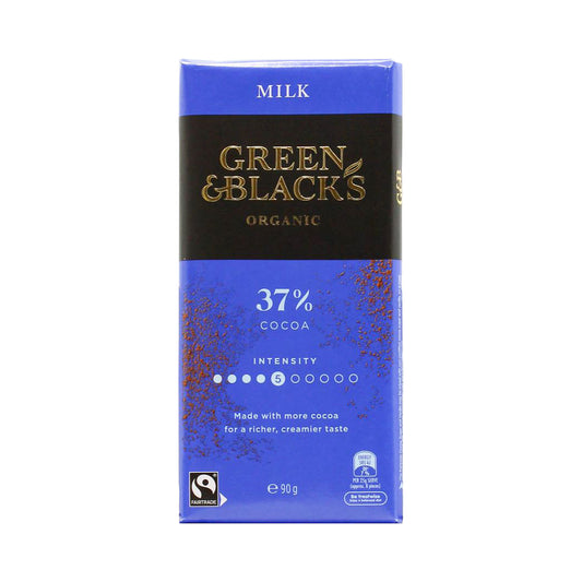 Green & Black's Organic Milk Chocolate 9