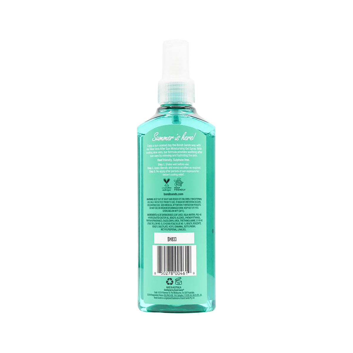 Bondi Sands Aloe Moist Gel Spray 200mL