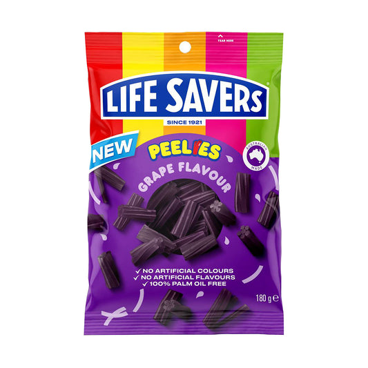 Life Savers Peelies Grape Flavour 180g