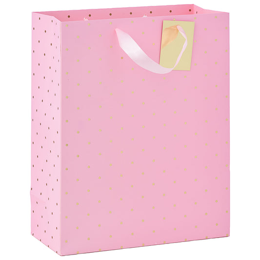 Gift Bag Foil Dot Pastel XL