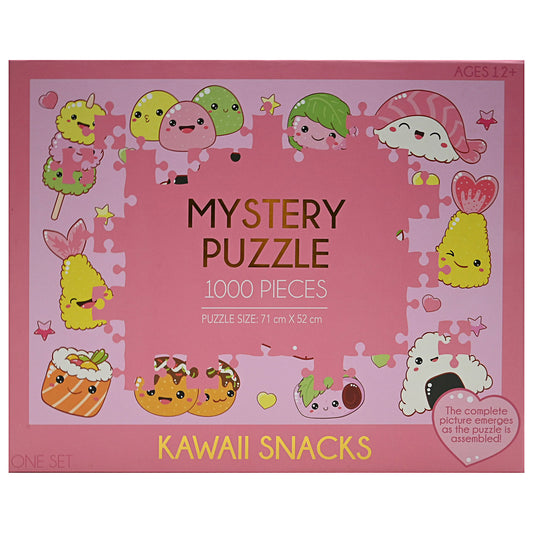 1000pc Mystery Puzzle Kawaii Snacks