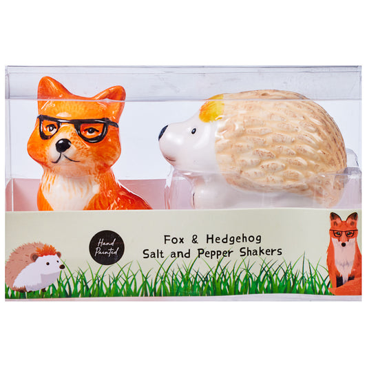 Fox & Hedgehog Salt & Pepper Shaker