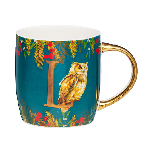 Woodland Monogram Mug S,C,L