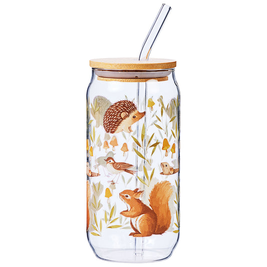 Woodland Smoothie Glass 500mL Assorted