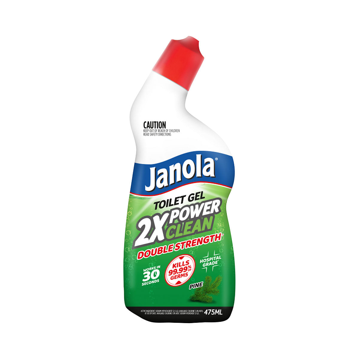 Janola Toilet Gel Power Clean Pine 475mL